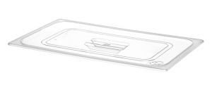 Capac transparent HENDI GN 12, 325x265mm, din policarbonat, rezistent la temperaturi -40 la 110C