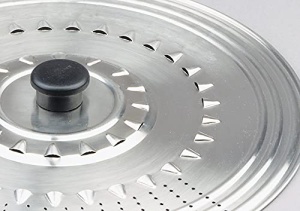 Capac universal Ibili Prisma 714231 inox 26-30 cm negru - Img 7