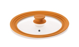 Capac universal Tescoma UNICOVER pentru oale si tigai, 20-24 cm, sticla si silicon