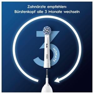 Capete de periuta de dinti Oral-B Pro Sensitive Clean, 6 bucati, alb, borstie extra-moale - Img 7