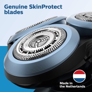 Capete de ras Philips Norelco SH6072 Seria 6000 Set 3 bucati Originale SkinProtect - Img 5