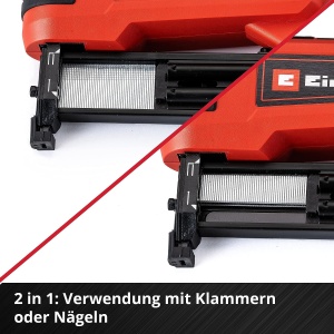 Capsator electric si pistol de cuie Einhell TE-CN 18 Li, 18V, 20 loviturimin, fara acumulator - Img 6