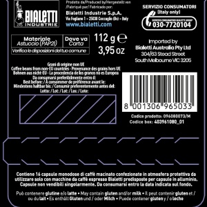 Capsule cafea Bialetti Napoli - Set 8 pachete a cate 16 capsule, compatibile cu espresoare - Img 2