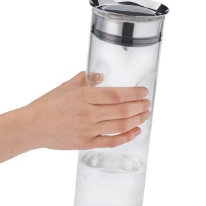 Carafa cu capac WMF Motion 0,8l, inaltime 24 cm, cu filtru si maner ergonomic - Img 4