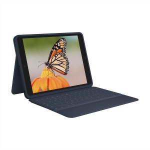 Carcasa cu Tastatura Logitech Rugged Combo 3 pentru iPad 789, Protectie, Versatilitate