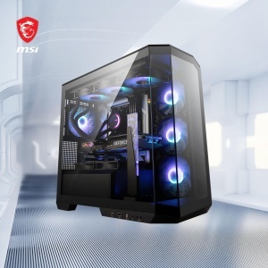 Carcasa PC MSI MAG PANO M100R PZ, mATX, 4 ventilatoare ARGB, USB Type-C - Img 7