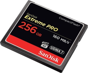 Card CompactFlash SanDisk Extreme PRO 256 GB, VPG 65, 160 MBs - Img 3