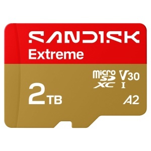 Card microSD SanDisk Extreme 2TB UHS-I, viteza 240 MBs, 4K UHD