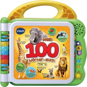 Carte bilingva educativa VTech Mein 100-Cuvinte - Interactiva, 12 pagini
