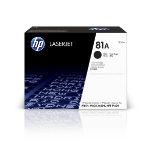 Cartus toner HP 81A negru pentru LaserJet, 10500 pagini