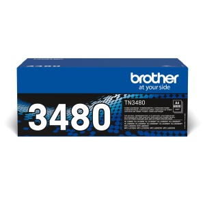 Cartus toner original Brother TN-3480, negru, 8000 pagini, compatibil cu HL-L5000DN