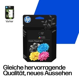 Cartuse de cerneala HP 303, 2 bucati, negru si colorat, calitate profesionala - Img 2