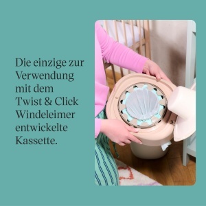 Cartuse de schimb Tommee Tippee TwistClick, 10.5m, 8 bucati - Img 3