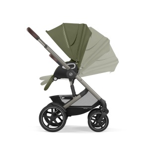 Carucior CYBEX Gold TALOS S LUX, Verde Muscata, pentru copii de la nastere pana la 22 kg - Img 11