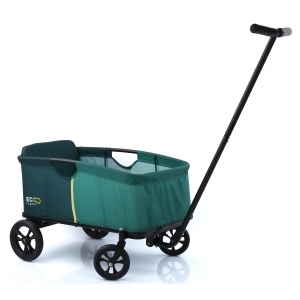 Carucior de mana hauck Eco Light pentru 1 copil de la 2 ani pana la 50 kg cu perna de scaun anvelope Eva Bara de tractiune detasabila cu arc manere an
