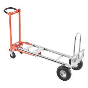 Carucior de transport VEVOR 4-in-1, 453,6 kg capacitate, din aluminiu - Img 9