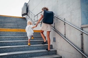 Carucior MoMi GRACE ultracompact pliabil cu rucsac inclus pentru copii 6 luni - Img 14