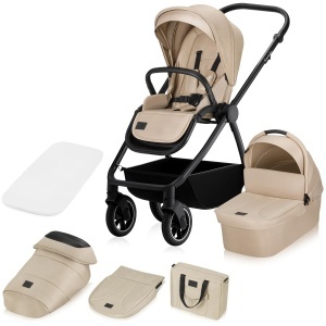 Carucior multifunctional Lionelo Meril 2-in-1 22 kg roti 360deg protectie UPF 50