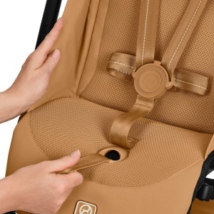 Carucior pentru copii CYBEX Gold LIBELLE, ultracompact, 6 kg, Almond Beige - Img 9