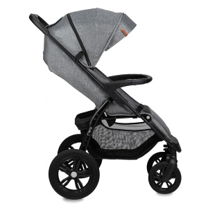 Carucior pentru copii MoMi MIYA, cu 5 puncte de siguranta, 22 kg, roti poliuretan - Img 2