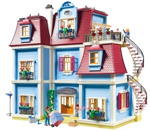 Casa de Papusi PLAYMOBIL 70205 cu Klingel, 592 Piese, pentru Copii de la 4 Ani - Img 6