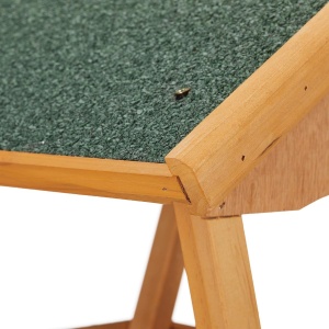 Casa pentru Pasari Relaxdays, mare, din lemn, cu suport, 137 x 66 x 59 cm - Img 8
