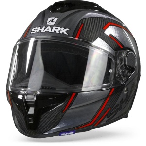 Casca integrala Shark Scartan GT Carbon Kromium XXL, Fibra de carbon, Kratzfest