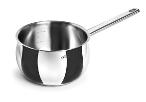 Caserola din inox Lacor 79214, 14 cm, design elegant, capacitate mare