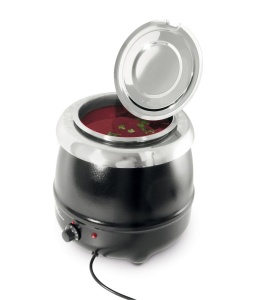Caserola pentru supa HENDI 8L, 435W, inox, negru - Img 4
