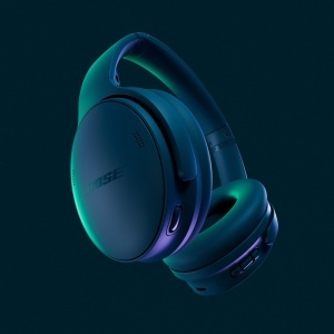 Casti audio Bose QuietComfort cu Noise-Cancelling, Bluetooth, 24h autonomie, Dammerungsblau - Img 2