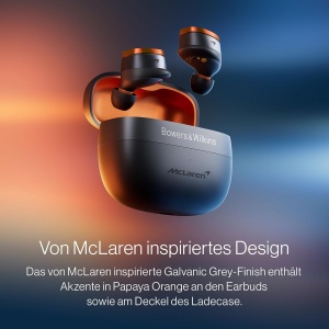 Casti audio Bowers Wilkins Pi8 McLaren Edition, Bluetooth 5.4, Culoare Galvanic Grey - Img 3