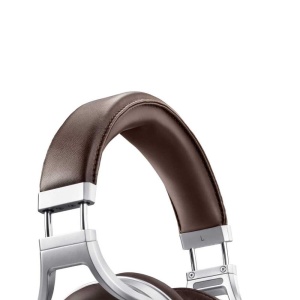 Casti audio Denon AHD5200EM Premium, 50mm, Zebraholz, Piele sintetica - Img 7