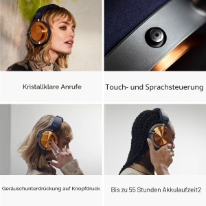 Casti audio Dyson OnTrac cu anulare activa a zgomotului, 55 ore autonomie, albastrucupru - Img 8