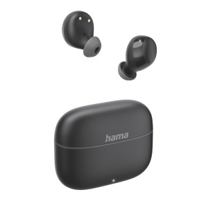 Casti audio Hama Freedom Buddy II, True Wireless, 20 ore autonomie, negru