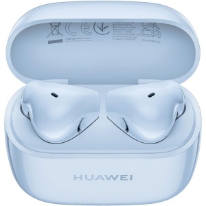 Casti audio HUAWEI FreeBuds SE 2, 40 ore autonomie, IP54, Isle Blue - Img 3