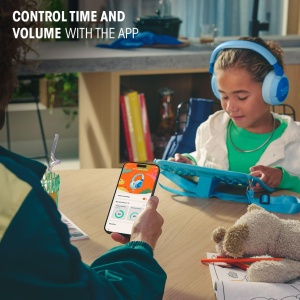 Casti audio JBL Junior 470 NC, Bluetooth, Noise Cancelling, Alb - Img 3