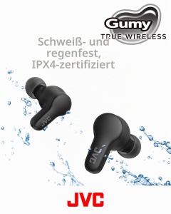 Casti audio JVC HA-Z77T-B, Bluetooth 5.3, 24 ore autonomie, Negru Olive - Img 5