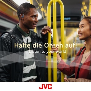 Casti audio JVC NEARPHONES HA-NP40T-G, True Wireless, 26 ore autonomie, IPX4, Verde - Img 3