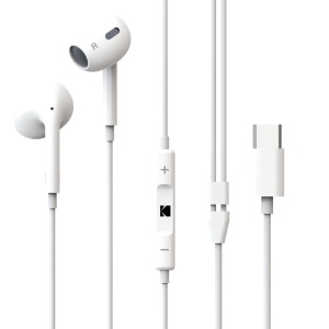 Casti audio KODAK 210 cu microfon, USB-C, sunet stereo - Img 1