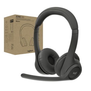 Casti audio Logitech Zone 305, Bluetooth, 30m, 20h autonomie