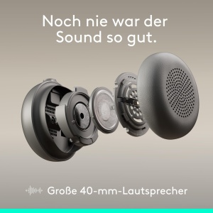 Casti audio Logitech Zone Wired 2 cu anulare activa a zgomotului, USB-C, design confortabil - Img 4