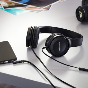 Casti audio Panasonic RP-HF100ME-K, 30mm, 10-23000Hz, pliabile, negre - Img 7