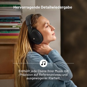Casti audio Sennheiser HD 560S, Over Ear, Negru - Img 4