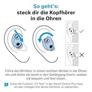 Casti audio Sennheiser Momentum True Wireless 5, 40 ore autonomie, ANC - Img 10
