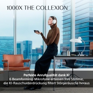 Casti audio Sony 1000X THE COLLEXION, Noise Cancelling, Hi-Res Sound, Negru - Img 7