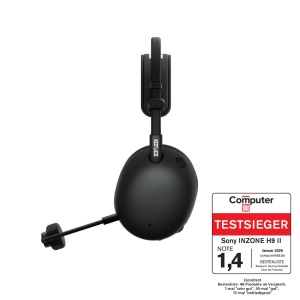 Casti audio Sony INZONE H9 II, Noise Canceling, Bluetooth, Negru - Img 3