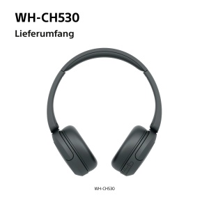 Casti audio Sony WH-CH530 Bluetooth, Negru, 55 ore autonomie, DSEE - Img 9
