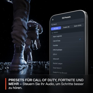 Casti audio SteelSeries Arctis Nova 3P Wireless, 40 ore autonomie, Negru - Img 3