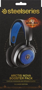 Casti audio SteelSeries Arctis Nova Booster Pack - World of Warcraft Alliance Edition - Accesorii gaming - Img 7