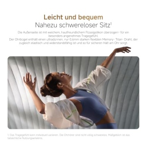 Casti Bluetooth Xiaomi OpenWear Stereo Pro Titan Gri 45h Autonomie Hi-Res Audio - Img 4